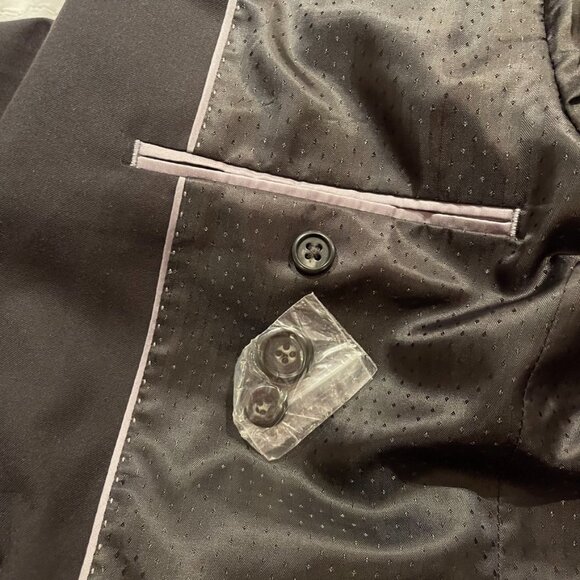 Men's slim jacket blazer black size S/34L? - Picture 12 of 16